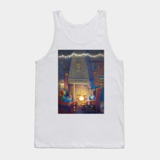 Fireplace and tea Tank Top